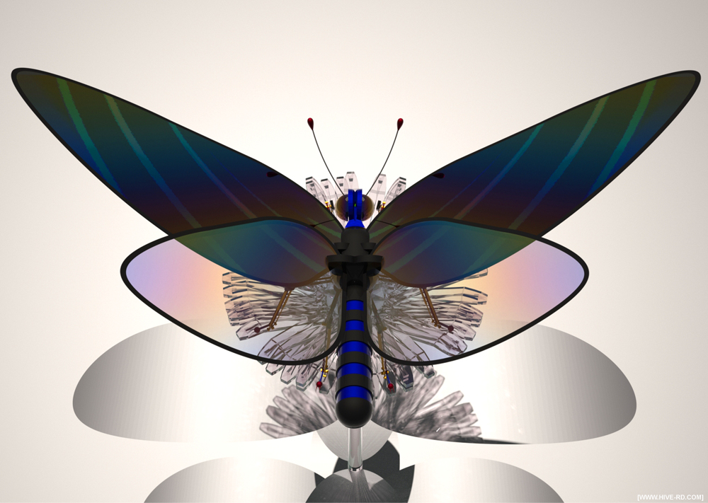 mechanical insect butterfly