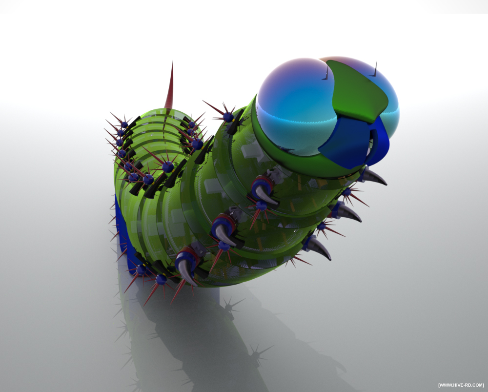 mechanical insect caterpillar