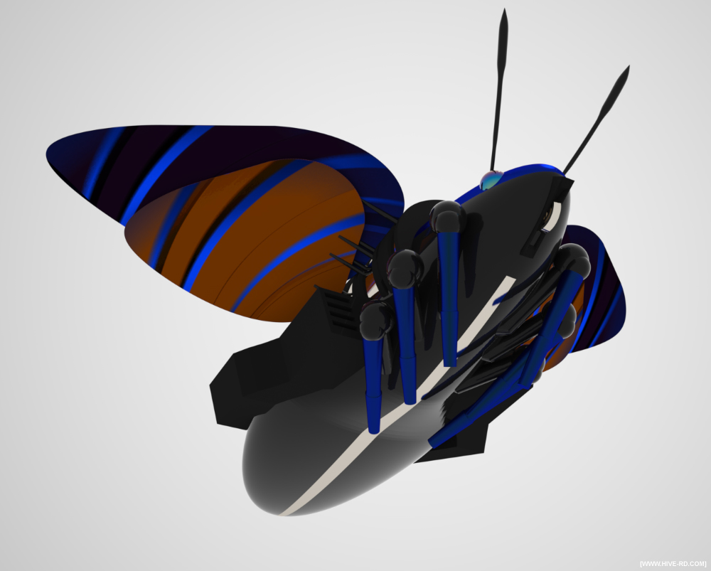 mechanical insect hawkmoth