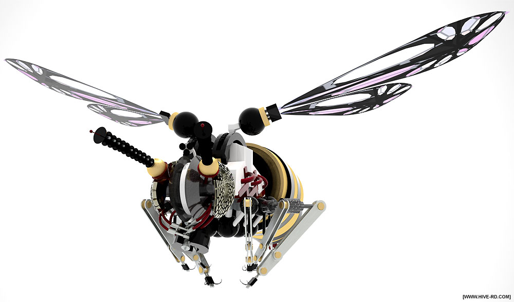 mechanical insect wasp