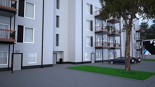 Apartments render